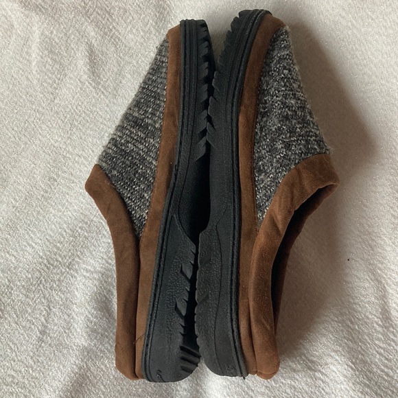 DF Dearfoams canvas Warm and Comfy Slippers Size 10-11 - Picture 7 of 7